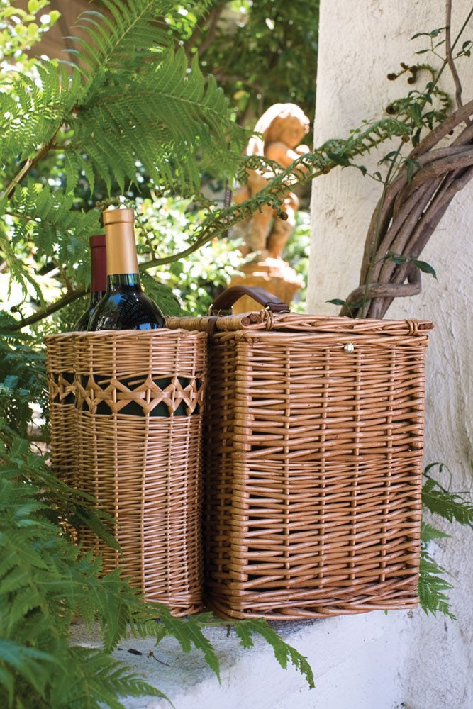Vino Wine Basket - Navy