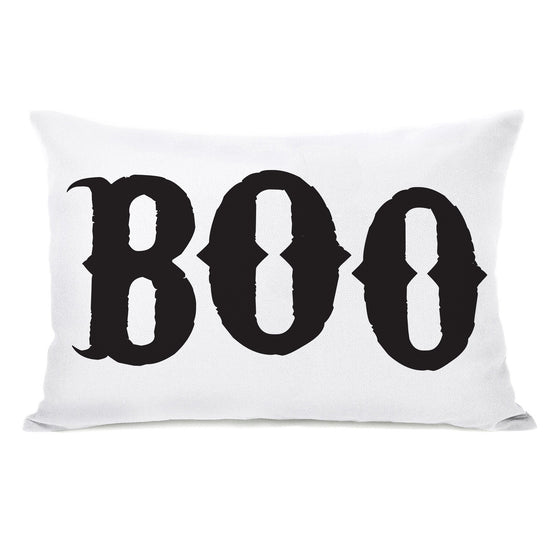 Boo Lumbar Throw Pillow - Halloween Decor - Premier Home & Gifts