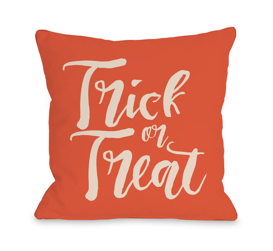 Trick or Treat Throw Pillow - Halloween Decor - Premier Home & Gifts