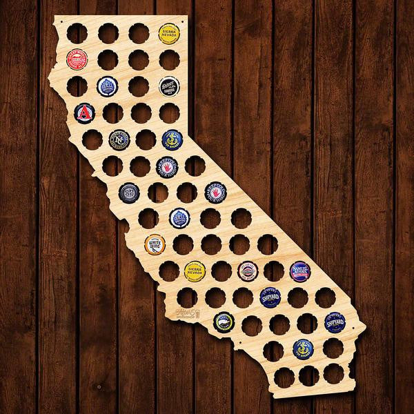California Beer Cap Sign - Premier Home & Gifts