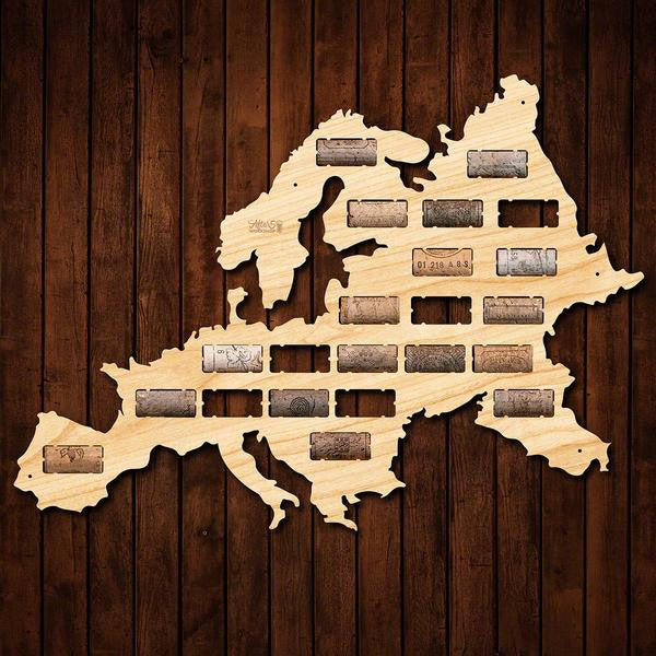 Europe Wine Cork Sign - Premier Home & Gifts