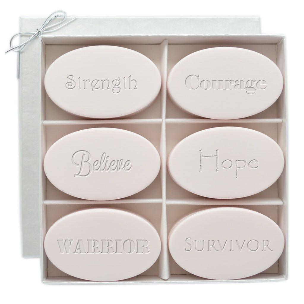 Signature Spa Inspire Breat Cancer Hope Gift Soap Set