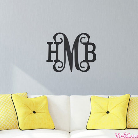 Initial Wood Monograms