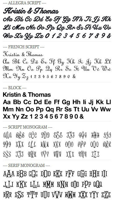 Fonts