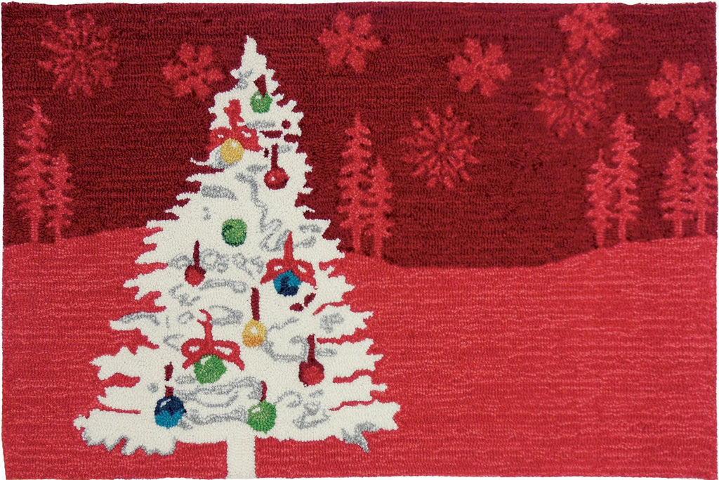 Shimmering Christmas Tree Accent Rug - Premier Home & Gifts