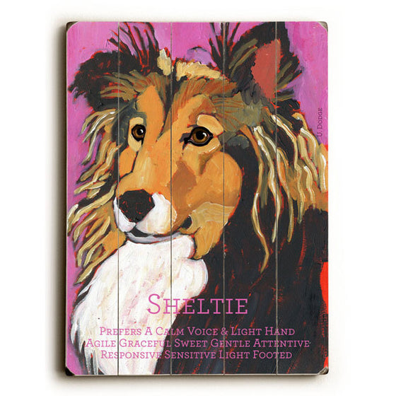 Sheltie II Wood Sign - Premier Home & Gifts