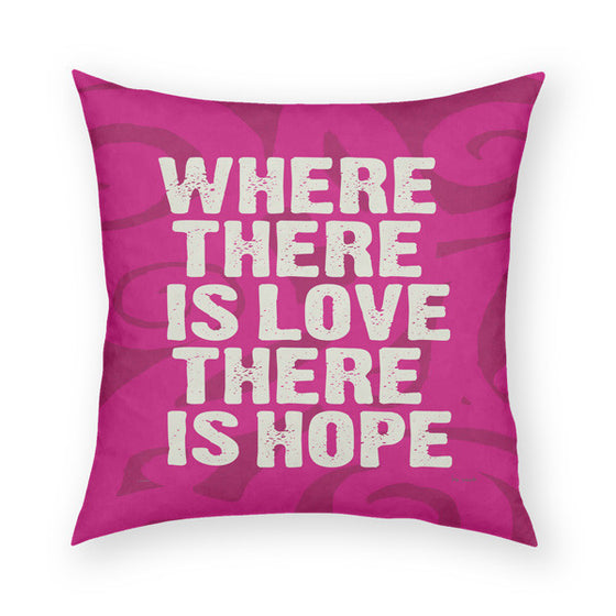 Where There Is Love Throw Pillow