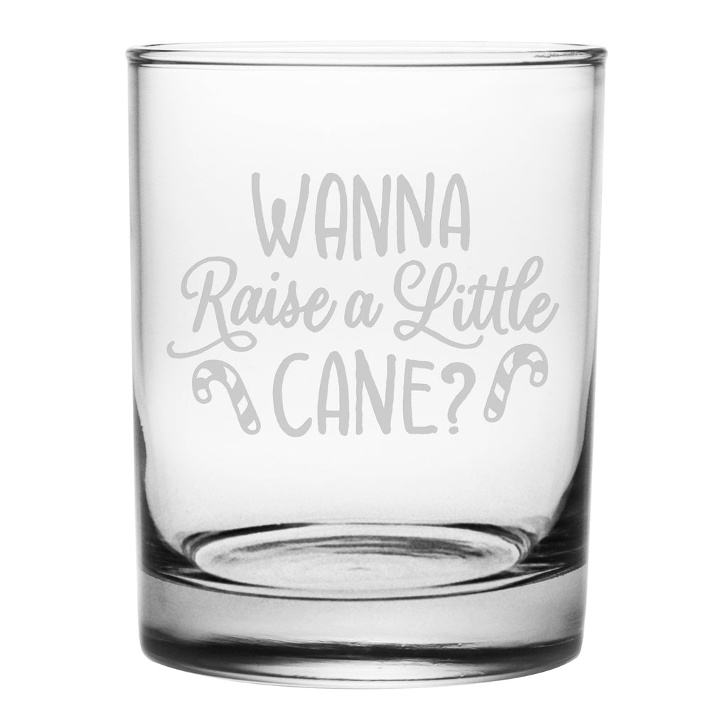 Raise Cane Double Old Fashioned Glasses