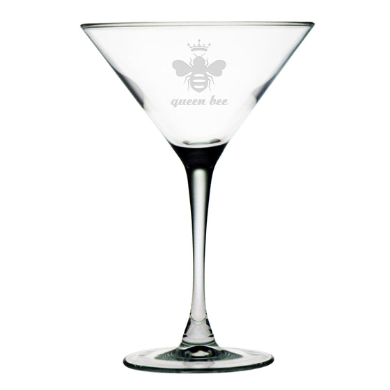 Queen Bee Martini Glasses