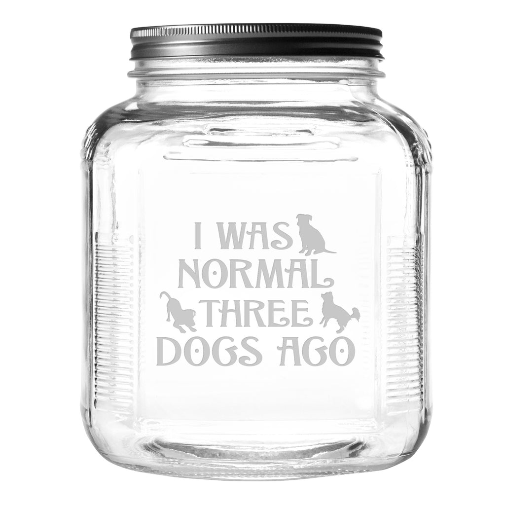 Three Dogs Ago Pet Food and Treat Jar  - Premier Home & Gifts
