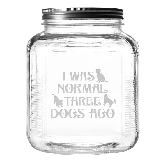 Three Dogs Ago Pet Food and Treat Jar  - Premier Home & Gifts