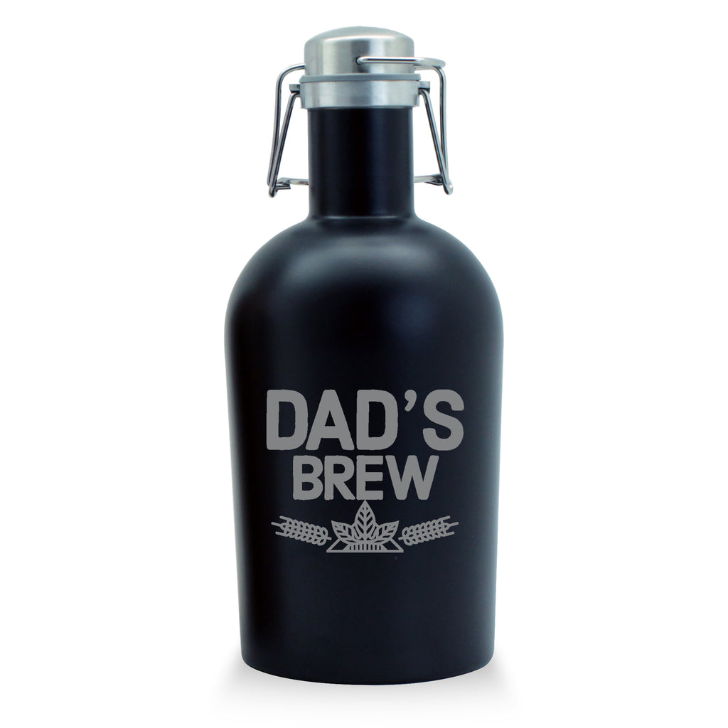 Dad's Brew Stainless Growler - Father's Day Gifts - Gifts for Dad