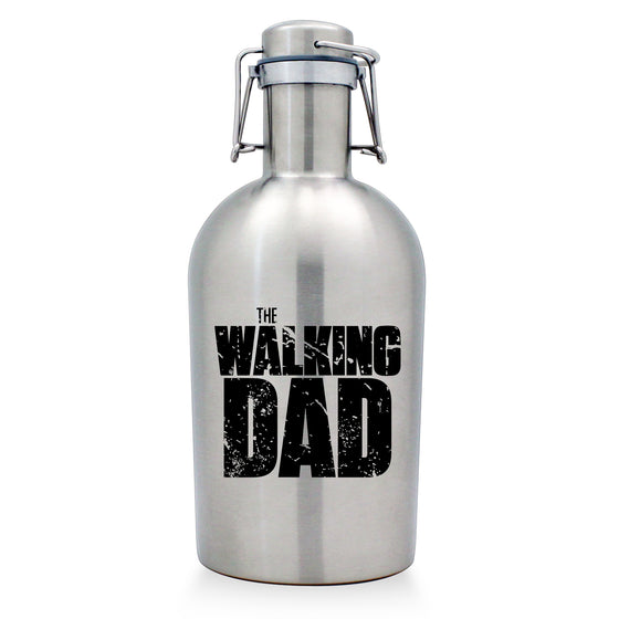 The Walking Dad Stainless Growler - Father's Day Gifts - Gifts for Dad