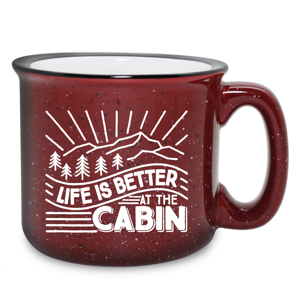 At the Cabin Camping Mugs - Gifts for Campers - Gifts for the Cabin