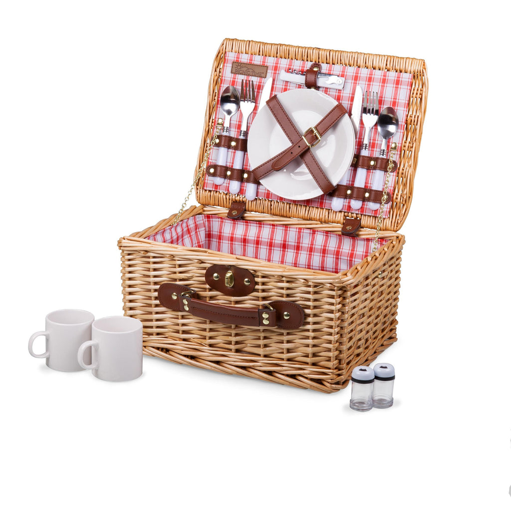 Catalina Picnic Basket - Red and White