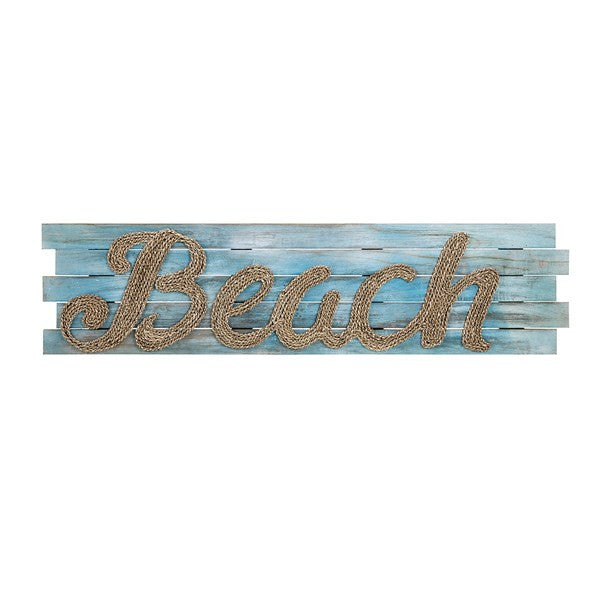 Beach Seagrass Woven Wall Decor - Ocean Wall Art Coastal Art Beach Seagrass Art