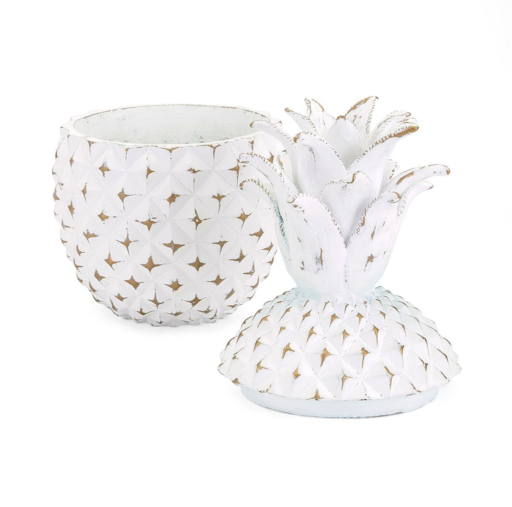 Mya Pineapple Decorative Boxes - Home Decor Tropical Decorative Accessories