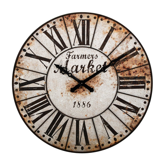 Farmers Market Wall Clock - Premier Home & Gifts