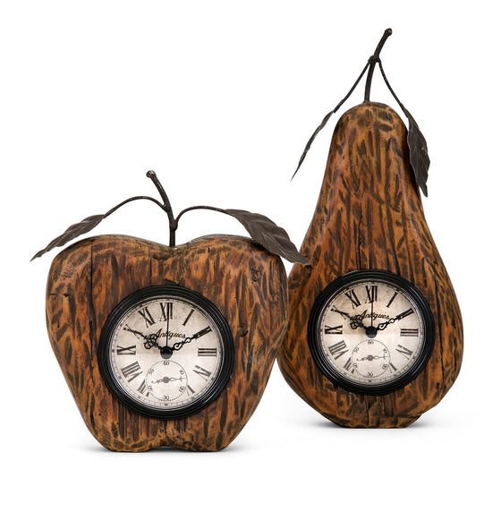 Apple & Pear Clocks - Premier Home & Gifts