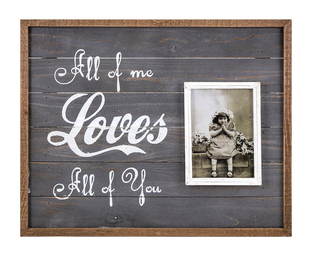 All of Me Wall Picture Frame - Photo Frame Romantic Gifts