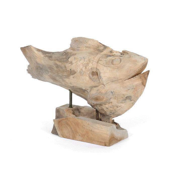 Rustic Driftwood Fish
