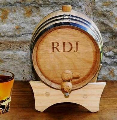 Mini-Oak Wine Barrel Cask ~ Personalized