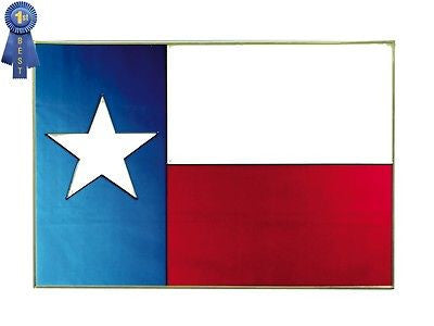 Texas State Flag Stained Glass Art