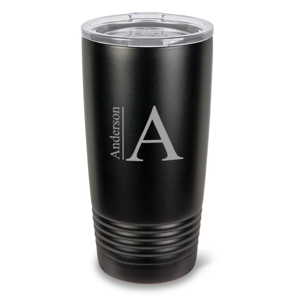 Black Matte Double Wall Insulated Tumbler