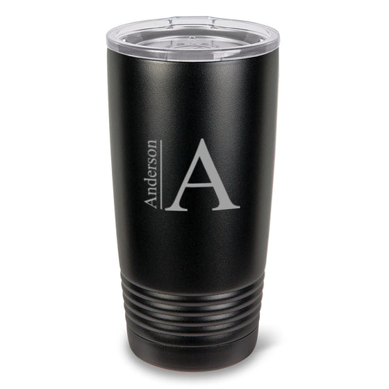 Black Matte Double Wall Insulated Tumbler