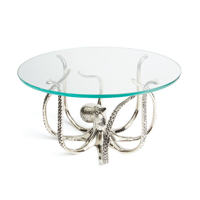 Octopus Glass Cake Stand - Premier Home & Gifts