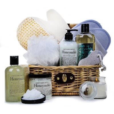 B. Witching Honeysuckle Spa Gift Basket - Gift Baskets for Her