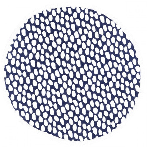 Tide Pool Round Beach Towel - Monogrammed Gifts