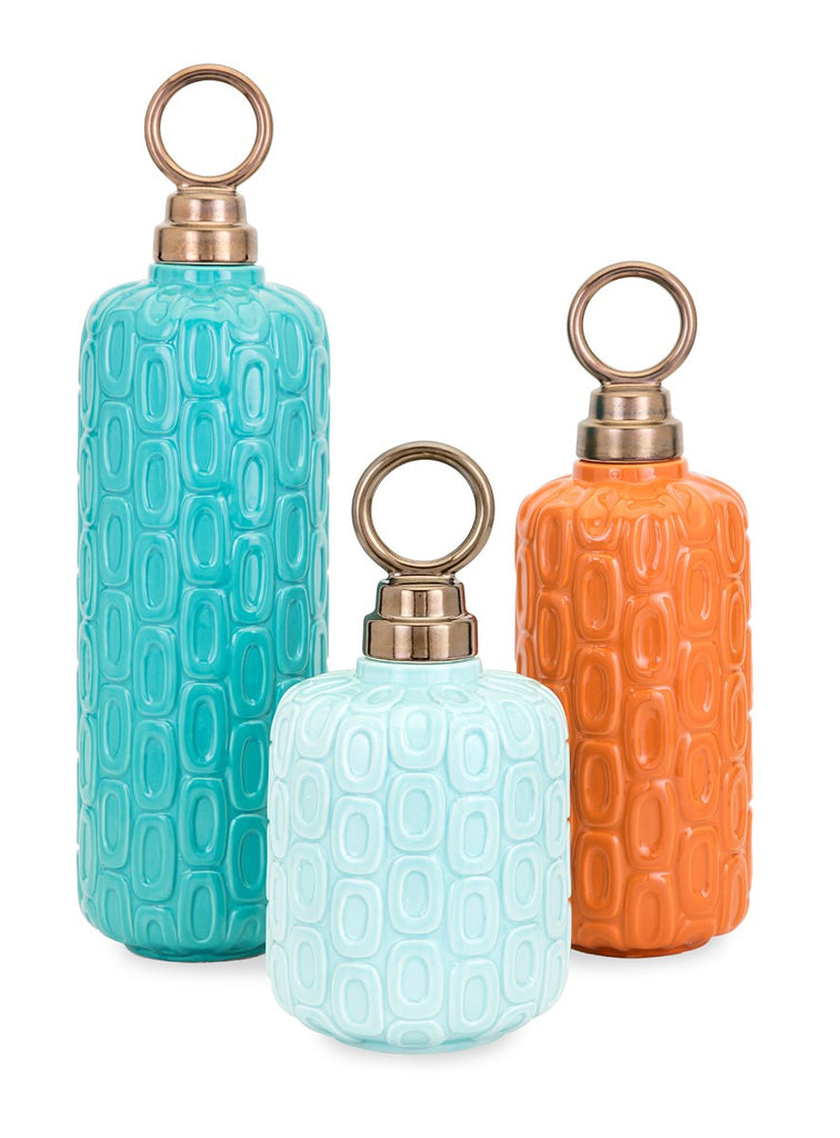 Ariana Ceramic Jars - Modern Design Decorative Accent Pieces