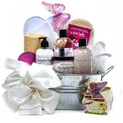 B. Witching Roses Spa Gift Basket - Gift Baskets for Her