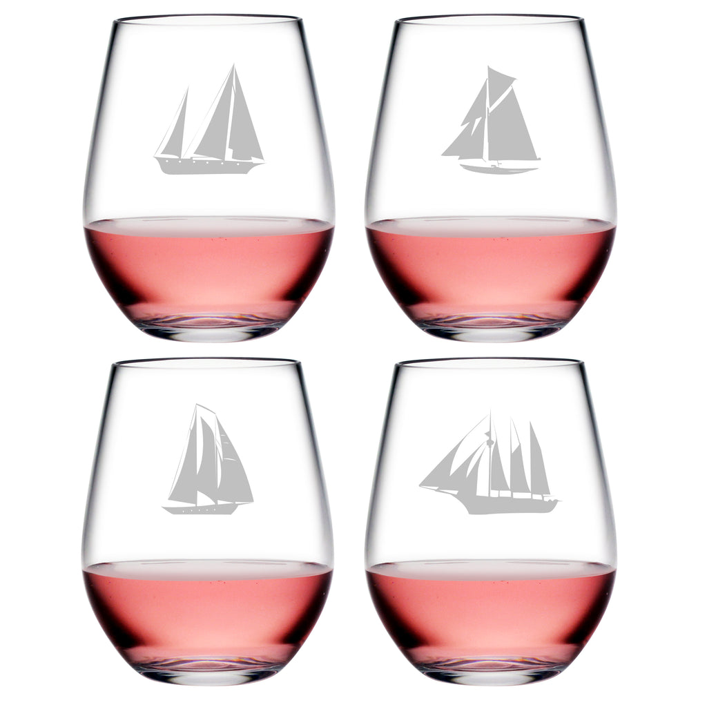 Regatta Tritan™ Shatterproof Stemless Tumblers - Boating Gifts