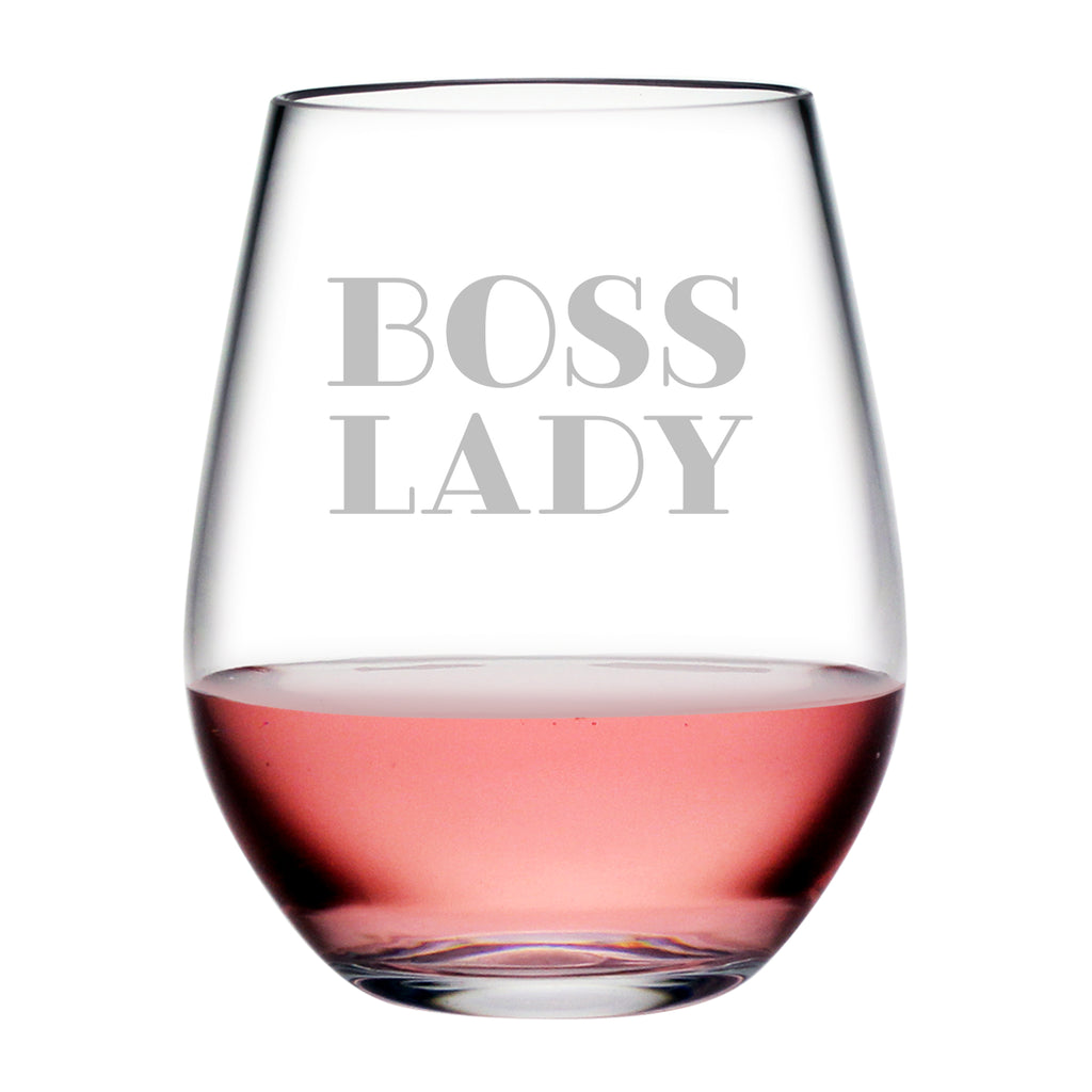 Boss Lady Tritan™ Shatterproof Stemless Tumblers