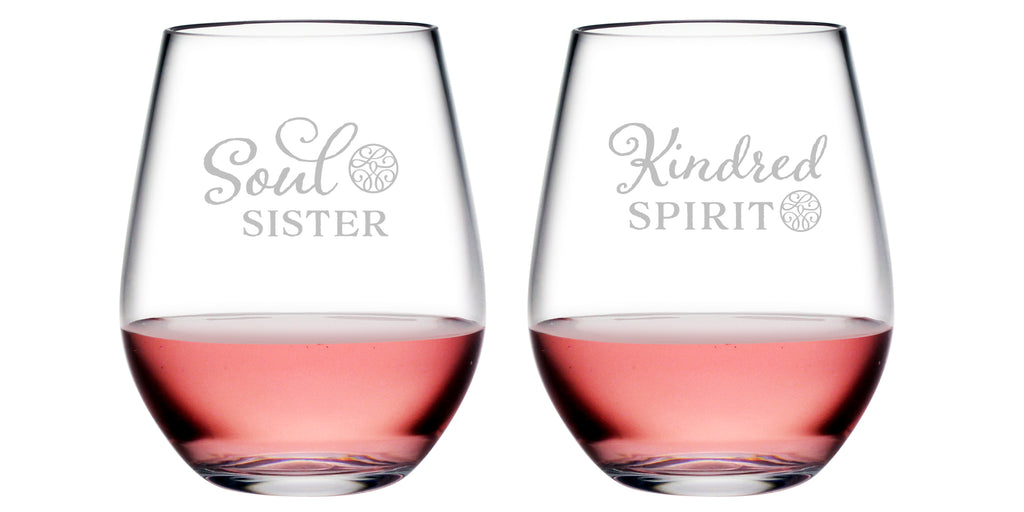 Kindred and Soul Tritan™ Shatterproof Stemless Tumblers - Gifts