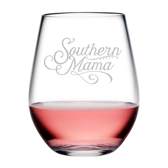 Southern Mama Tritan™ Shatterproof Stemless Tumblers