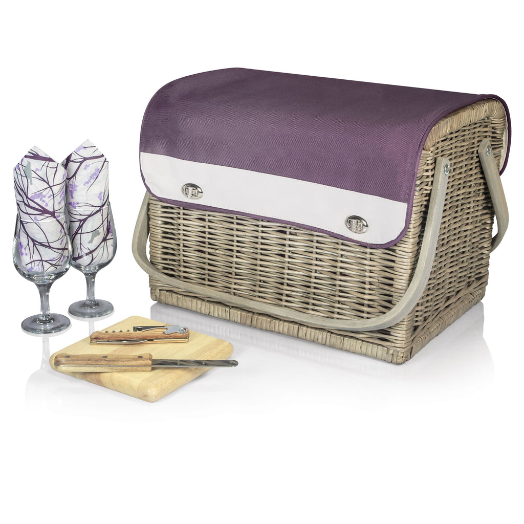 Kabrio Wine and Cheese Picnic Basket - Aviano | Premier Home & Gifts
