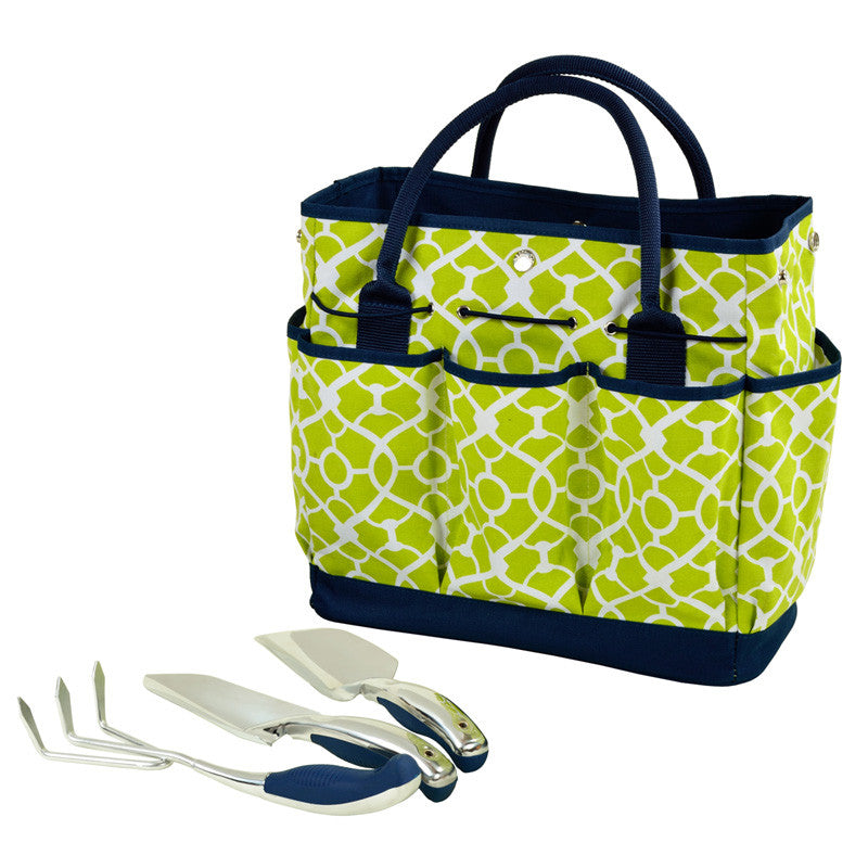 Garden Tote - Trellis Green - Premier Home & Gifts