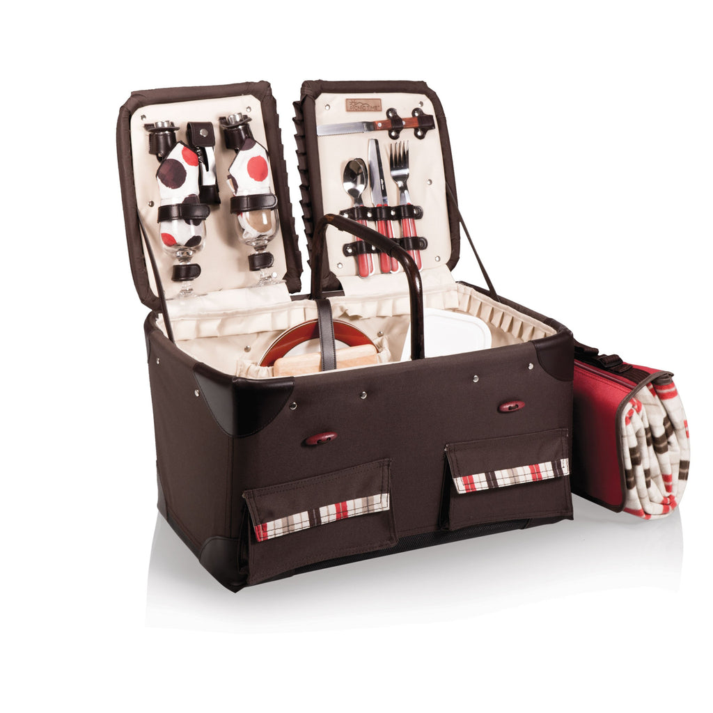 Pioneer Picnic Basket - Moka | Premier Home & Gifts