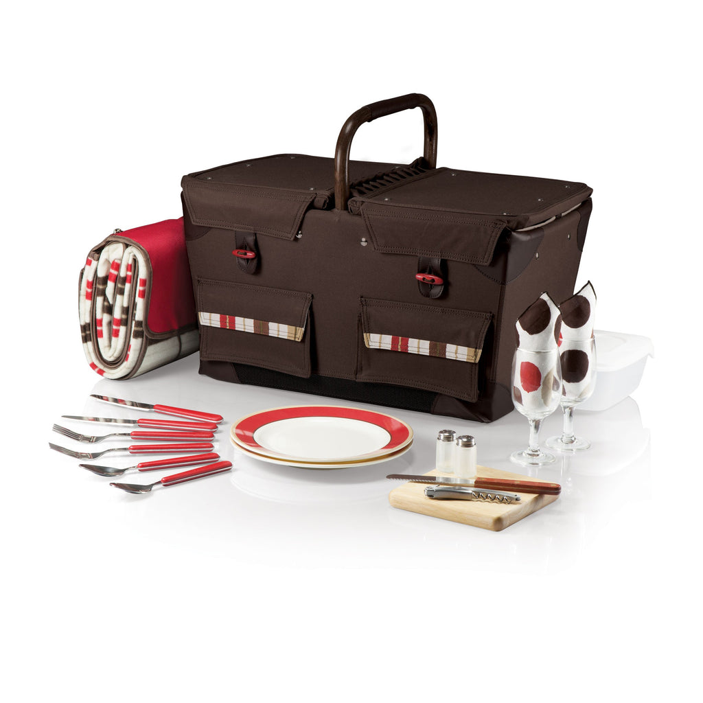 Pioneer Picnic Basket - Moka | Premier Home & Gifts