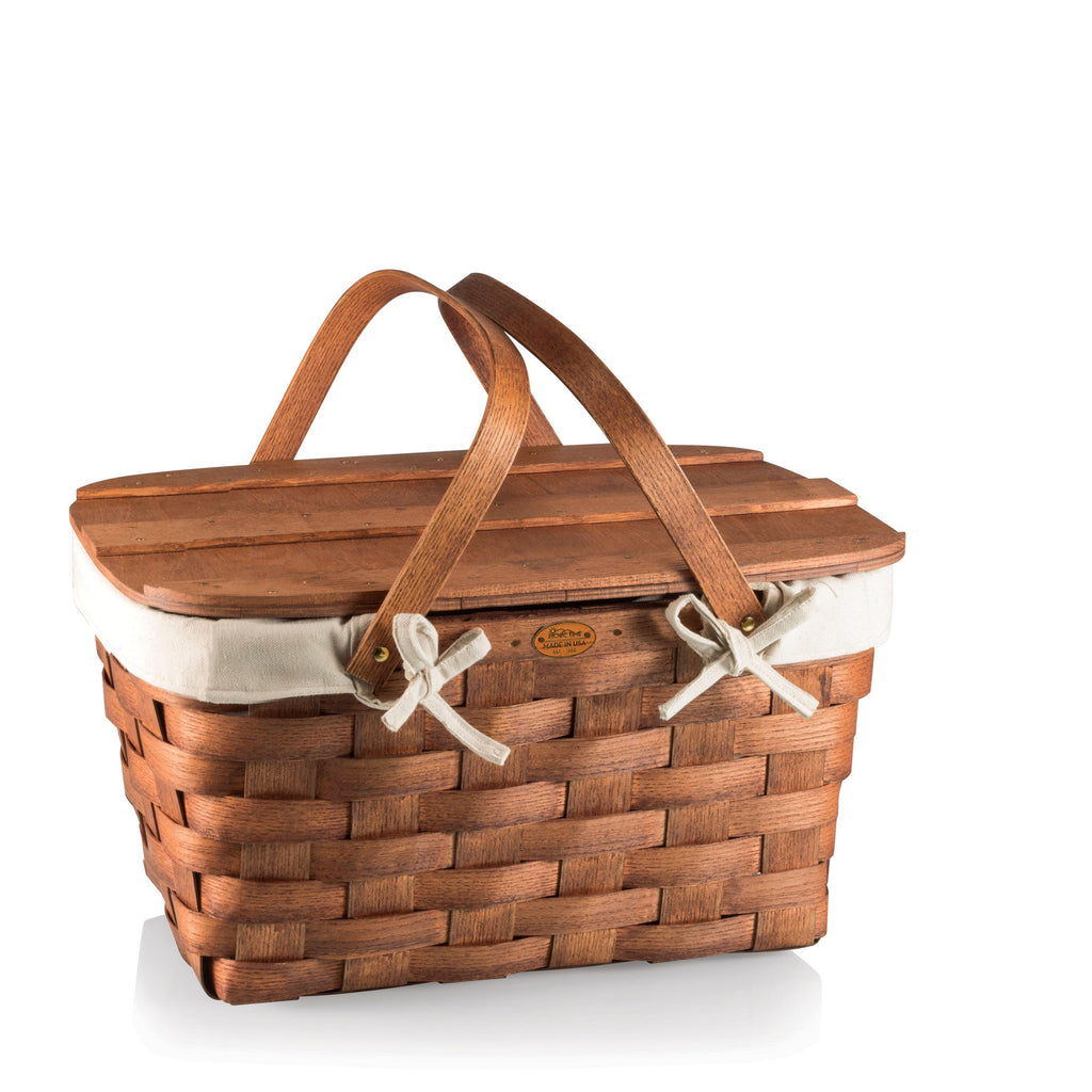 Traditional Prairie Picnic Basket - Lined | Premier Home & Gifts