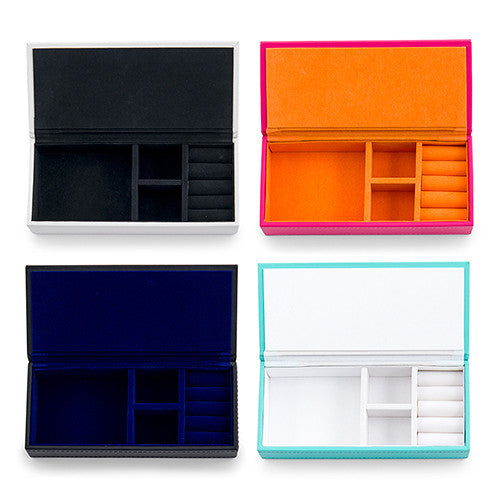 Monogram Jewelry Box - 4 Colors
