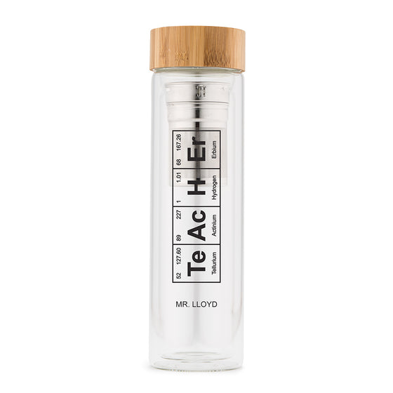Glass Tea Infuser Travel Cup - Teacher Gifts