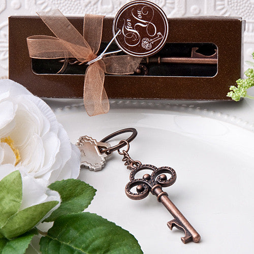 Vintage Skeleton Key Wedding Favors