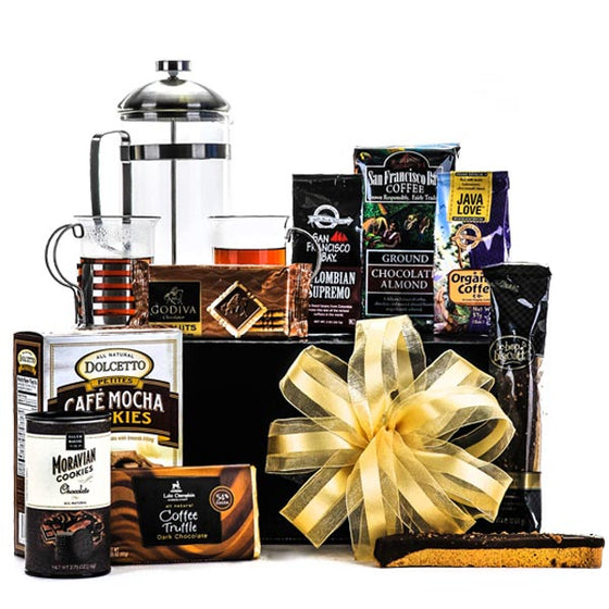 Morning Brew Deluxe Coffee Gift Basket
