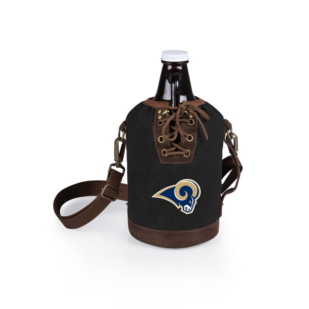 Growler with NFL Growler Tote - LA Rams