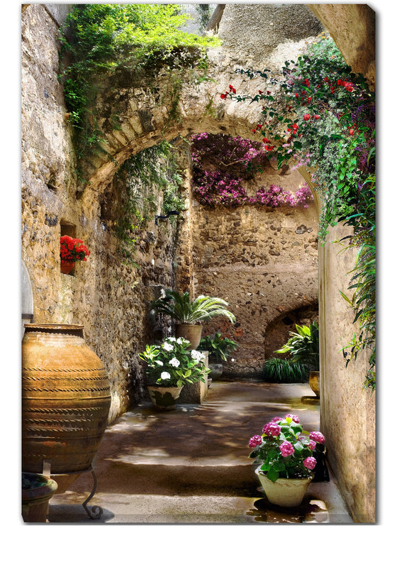 Aragonese Arches Outdoor Canvas Art - Premier Home & Gifts