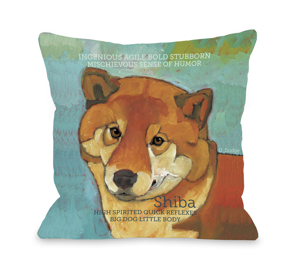 Shiba Throw Pillow - Premier Home & Gifts